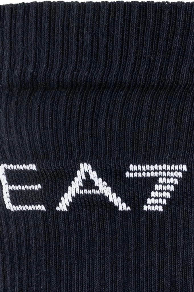 EA7 EMPORIO ARMANI Ea7 Emporio Armani Logo Intarsia-Knit Socks 3