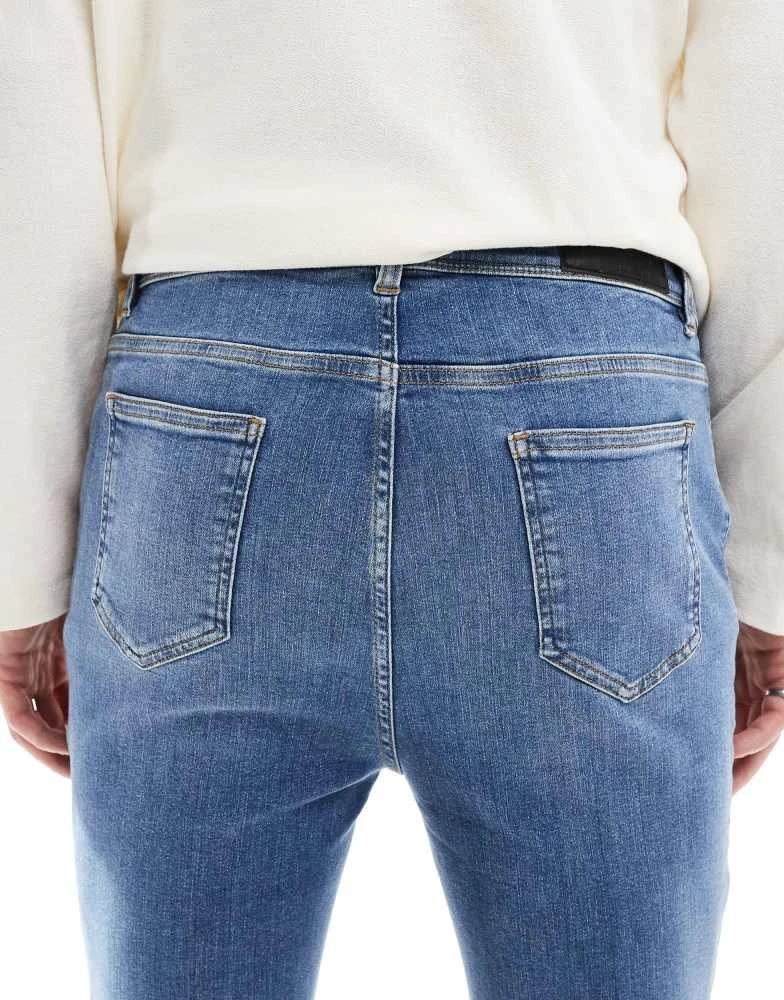 HERA Hera Mens spray on jean in mid blue 4