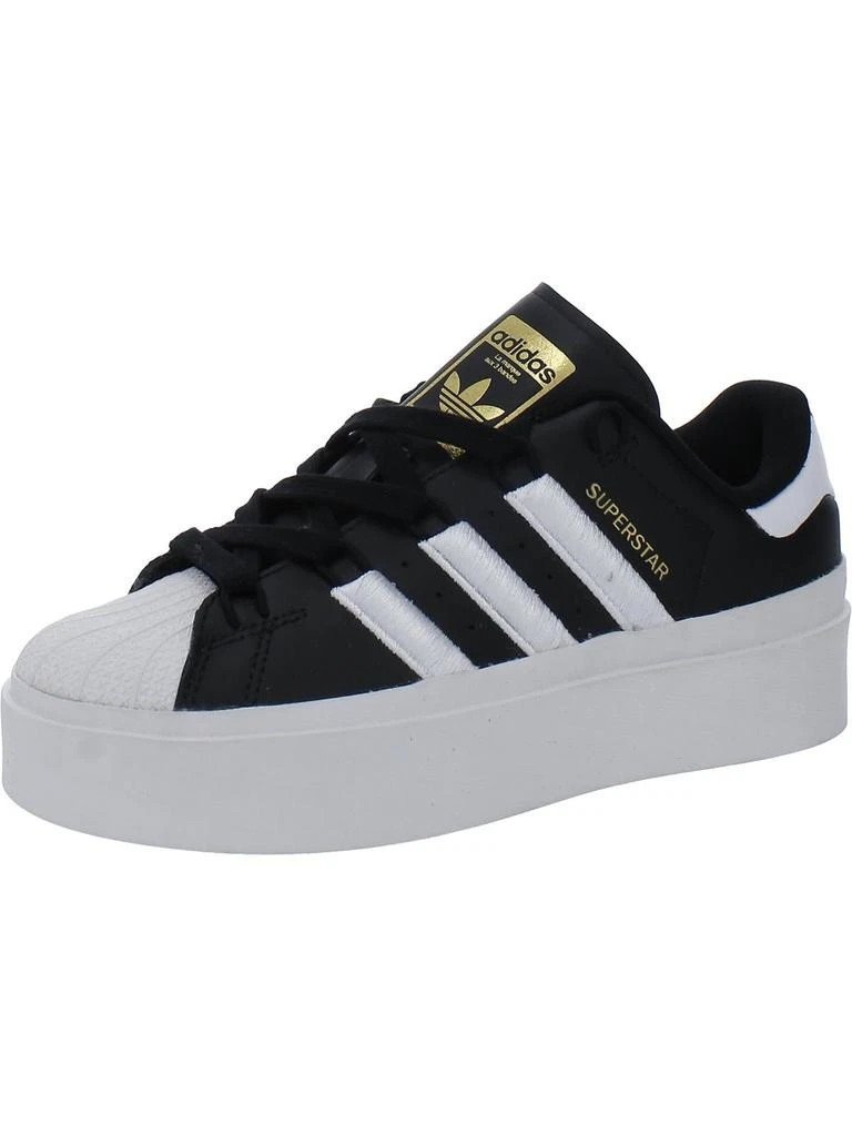 adidas Womens Faux Leather Lifestyle Casual And Fashion Sneakers 1