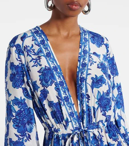 Alexandra Miro Chloe floral kaftan 4