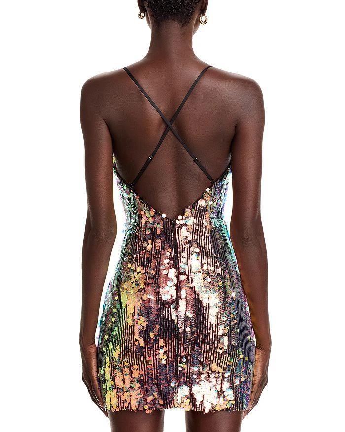 Ramy Brook Emerald Embellished Mini Dress - Exclusive 4