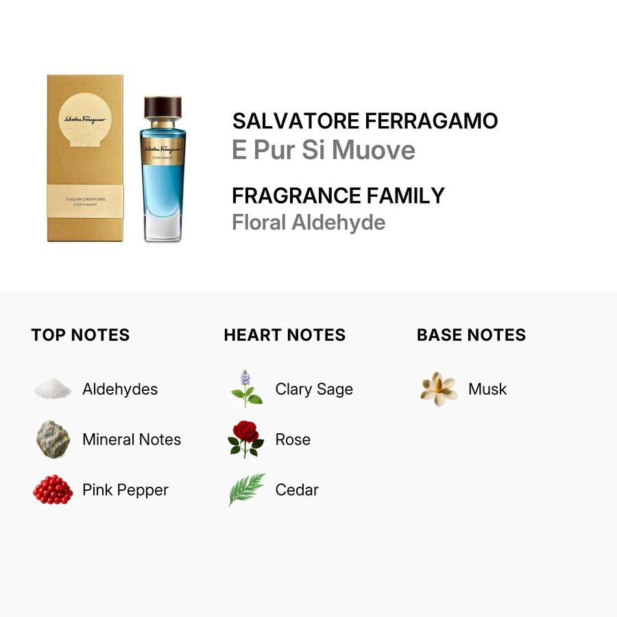 Salvatore Ferragamo Salvatore Ferragamo Unisex E Pur Si Muove EDP 3.4 oz Fragrances 8052464891009 3