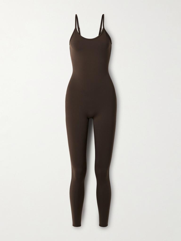 オールインワン・サロペット [Alo Yoga] Alosoft Melody Full Length Bootcut Onesie Alosoft Melody Full Length Bootcut Onesie - Black | ALO