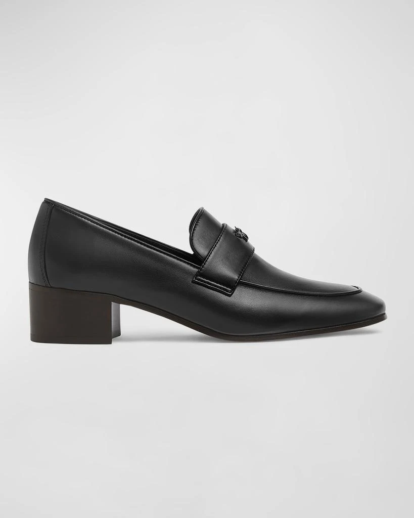 Bougeotte Leather Flat Loafers 1