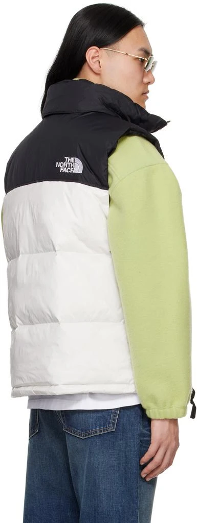 The North Face Black & White 1996 Retro Nuptse Down Vest 3