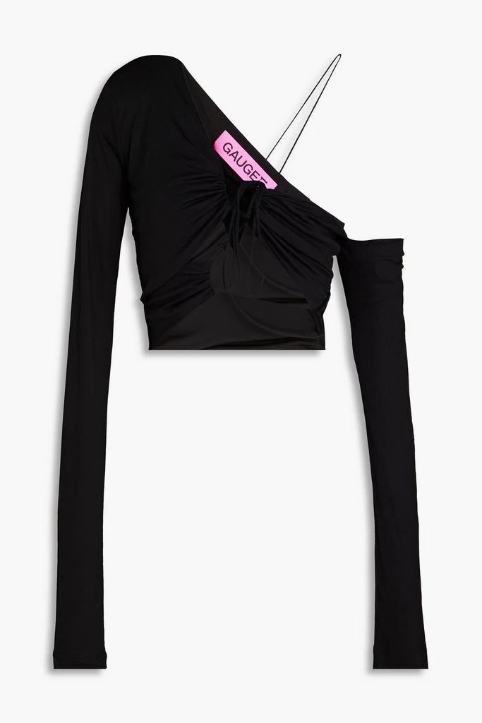 GAUGE81 Itea asymmetric cropped modal top 1