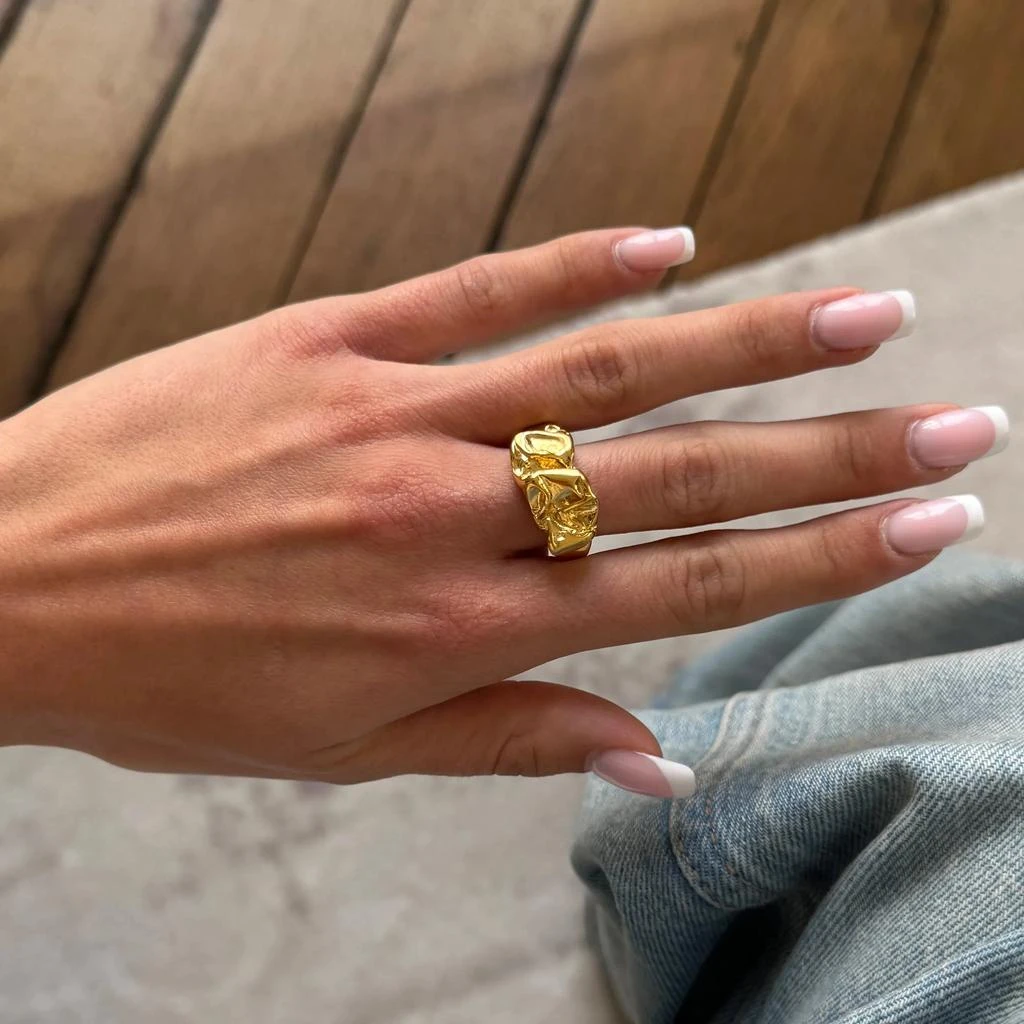 Too Romantic Jewelry Bague Meteorite 7