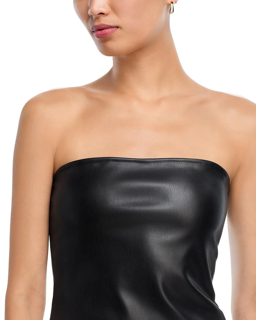 long faux leather dress Faux Leather Shirt Dress Sienna / M main image 1