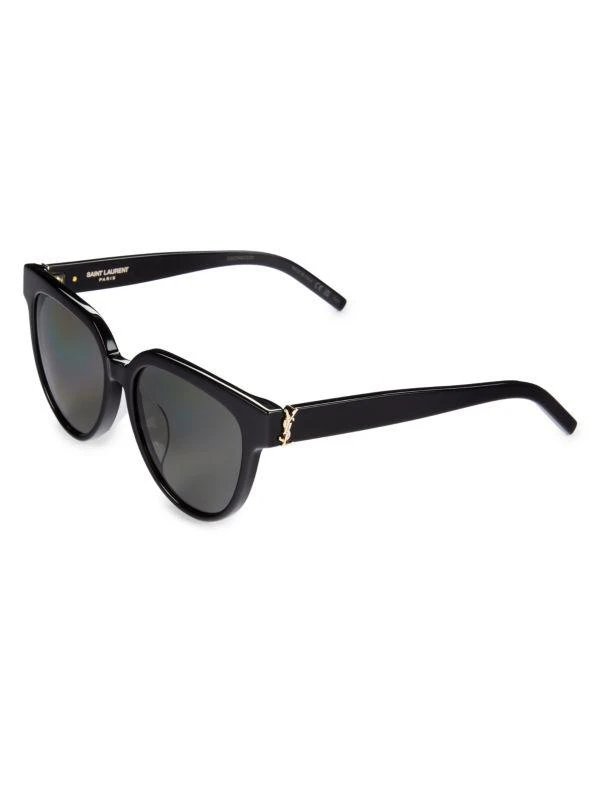 Yves Saint Laurent 55MM Oval Sunglasses 2