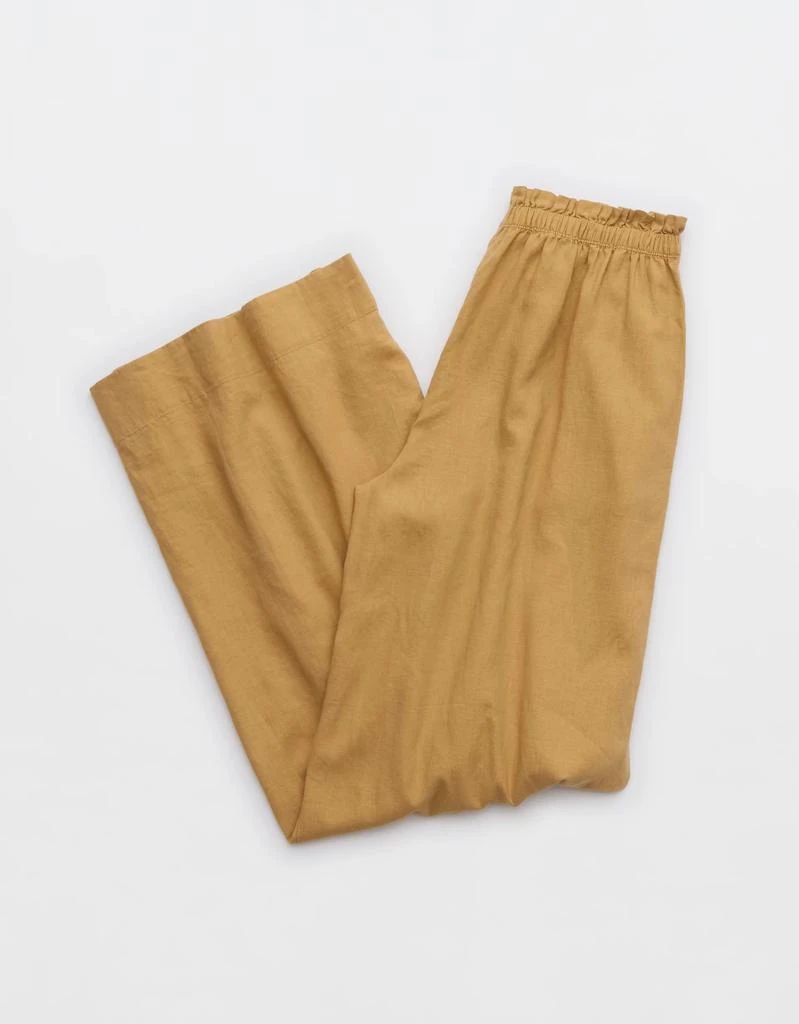 Aerie Aerie Linen Blend Trouser 4