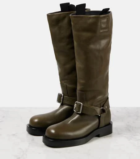 Burberry Leather knee-high boots 4