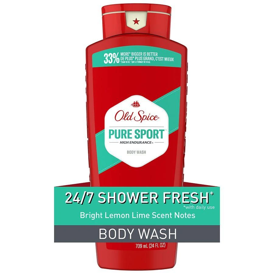 Old Spice High Endurance Body Wash For Men Pure Sport