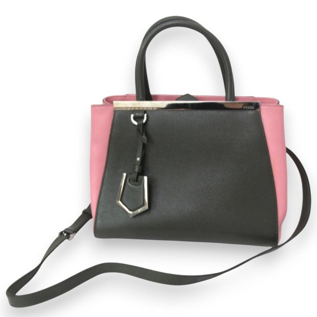 Fendi pink Leather Handbag Shoulder Bag (Pre-Owned)