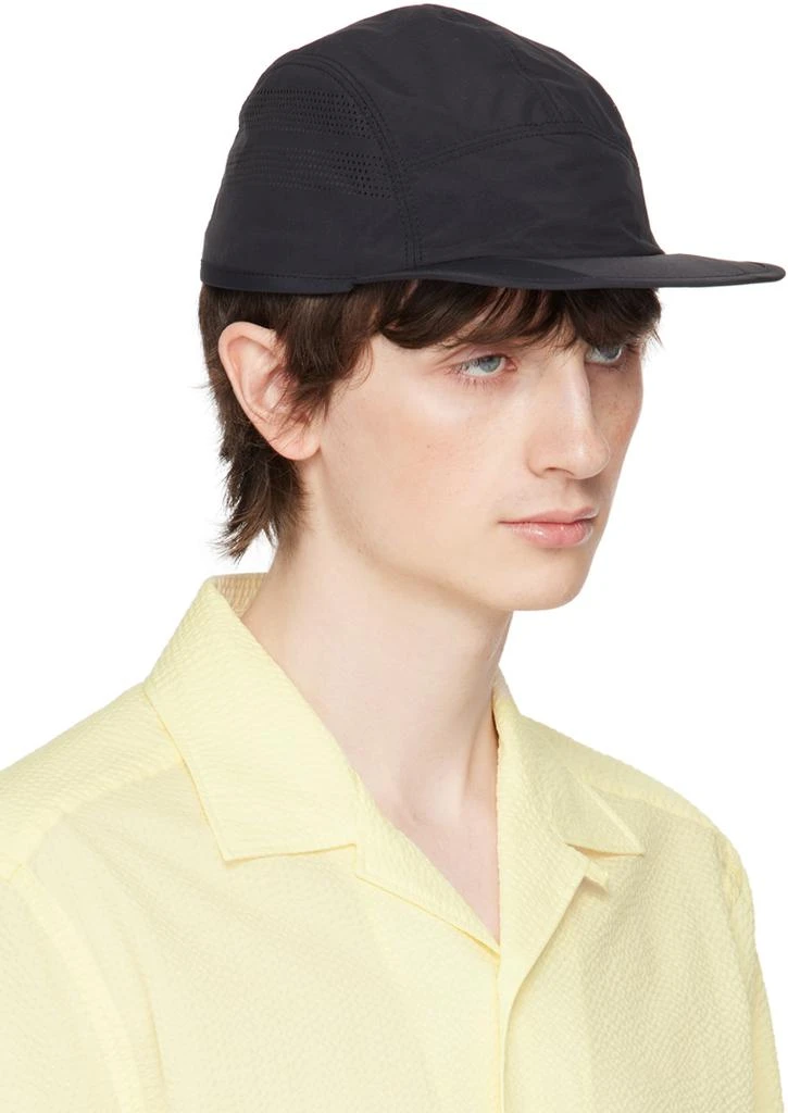 Zegna Black Perforated Cap 2