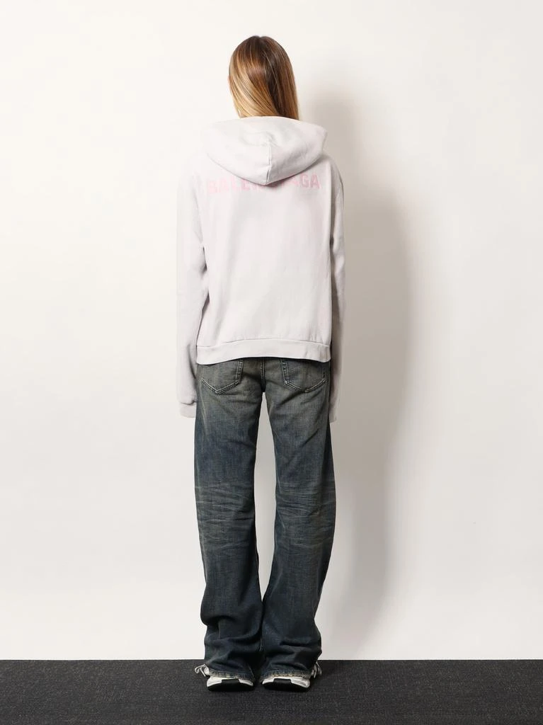 Balenciaga Cotton hooded sweatshirt 3