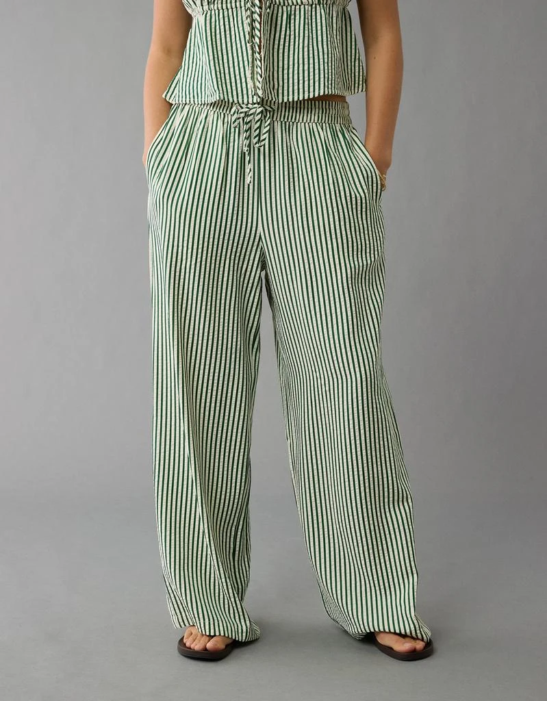 AE AE High-Waisted Seersucker Pant 6