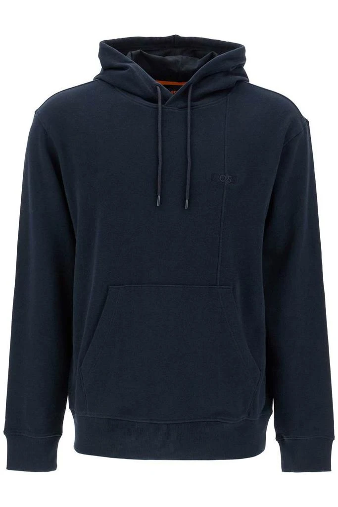 Hugo Boss hooded sweatshirt with 1