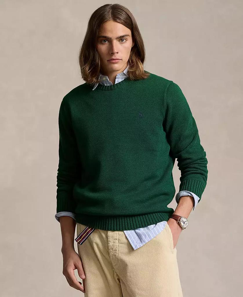 ★★POLO RALPH LAUREN★★ Cotton Crewneck Sweater Green MNPO Ralph Lauren Men's Cotton Crewneck Sweater - Sweaters