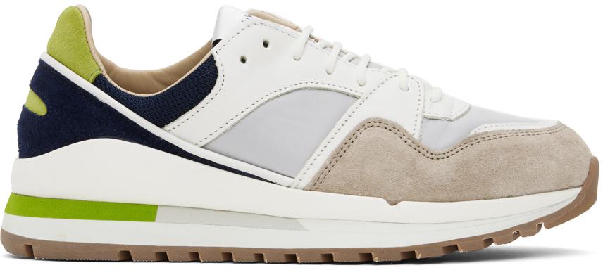 Spalwart Beige & Navy Trail Blazer Sneakers