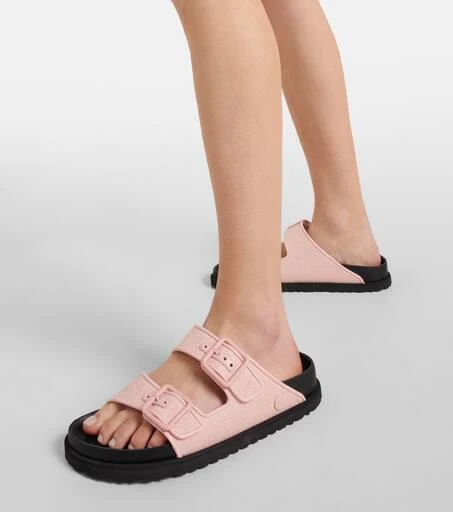 Birkenstock Arizona Luxe raffia sandals 4