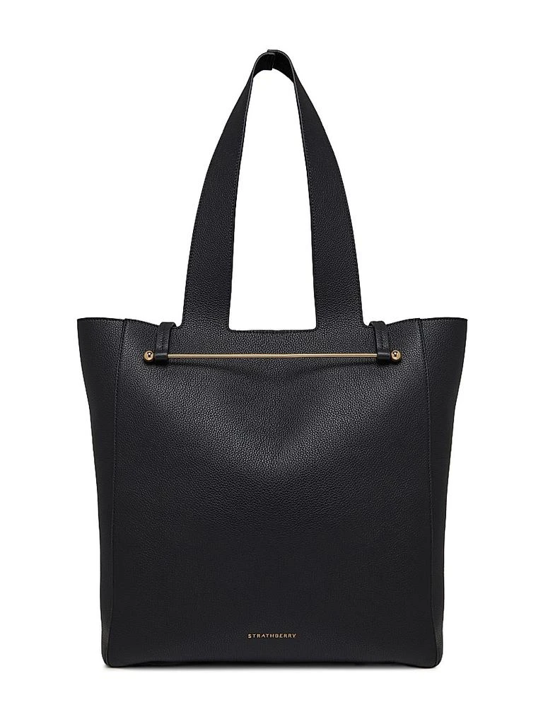 Strathberry Melody Grain Leather Tote Bag 1