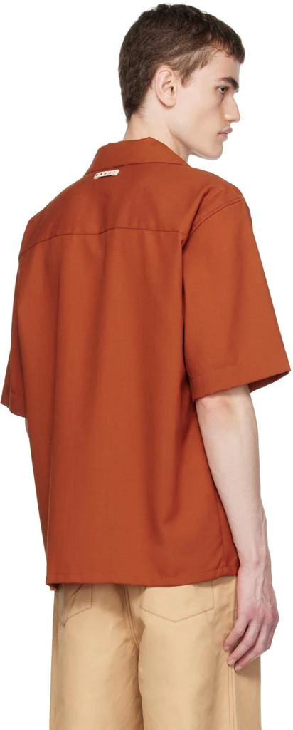 Marni Orange Patch Shirt 3