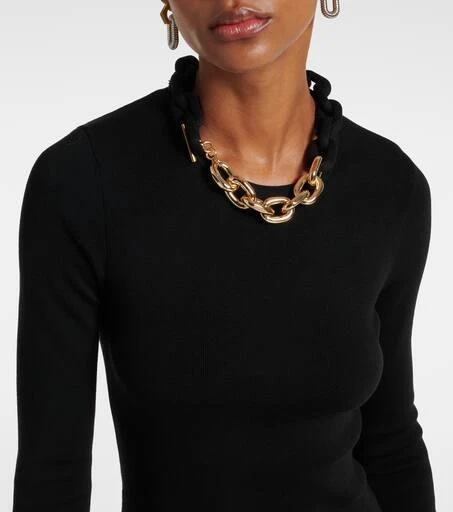 Rabanne Chain-detail minidress 4