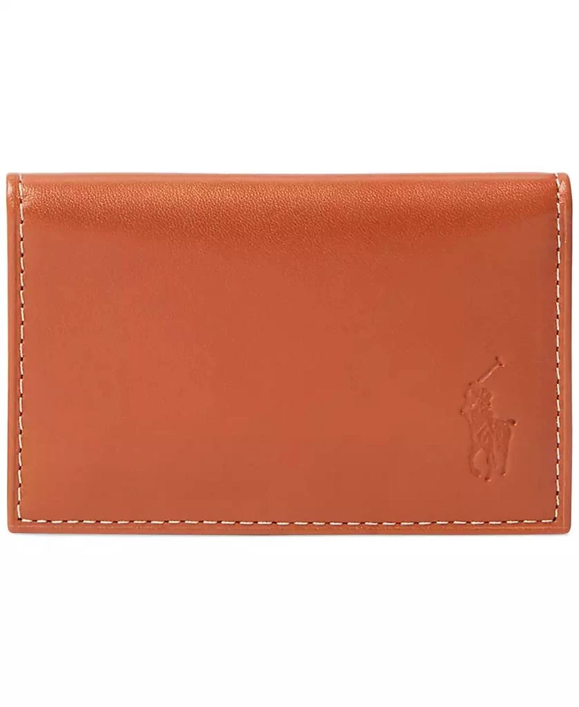 Ralph Lauren Men's Burnished Leather Card Wallet 1