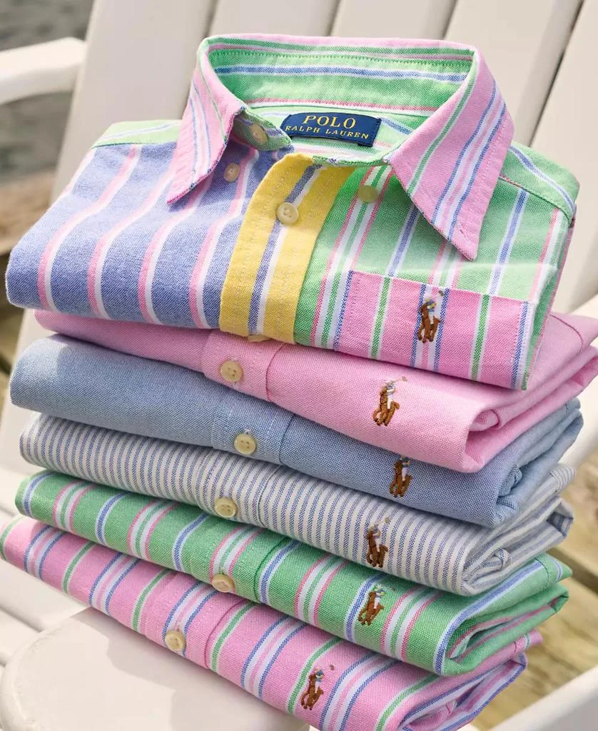 Ralph Lauren Big Boys Plaid Poplin Shirt 3