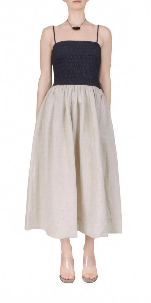 WeWoreWhat ruffle corset maxi dress in chesnut and blush  On Sale Now with  Up to 75% Off | Discover Exclusive Deals & Savings at BeyondStyle   Authentic WeWoreWhat Home|women with Limited-Time