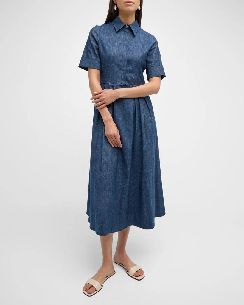 Eleventy Day Midi Shirtdress 7