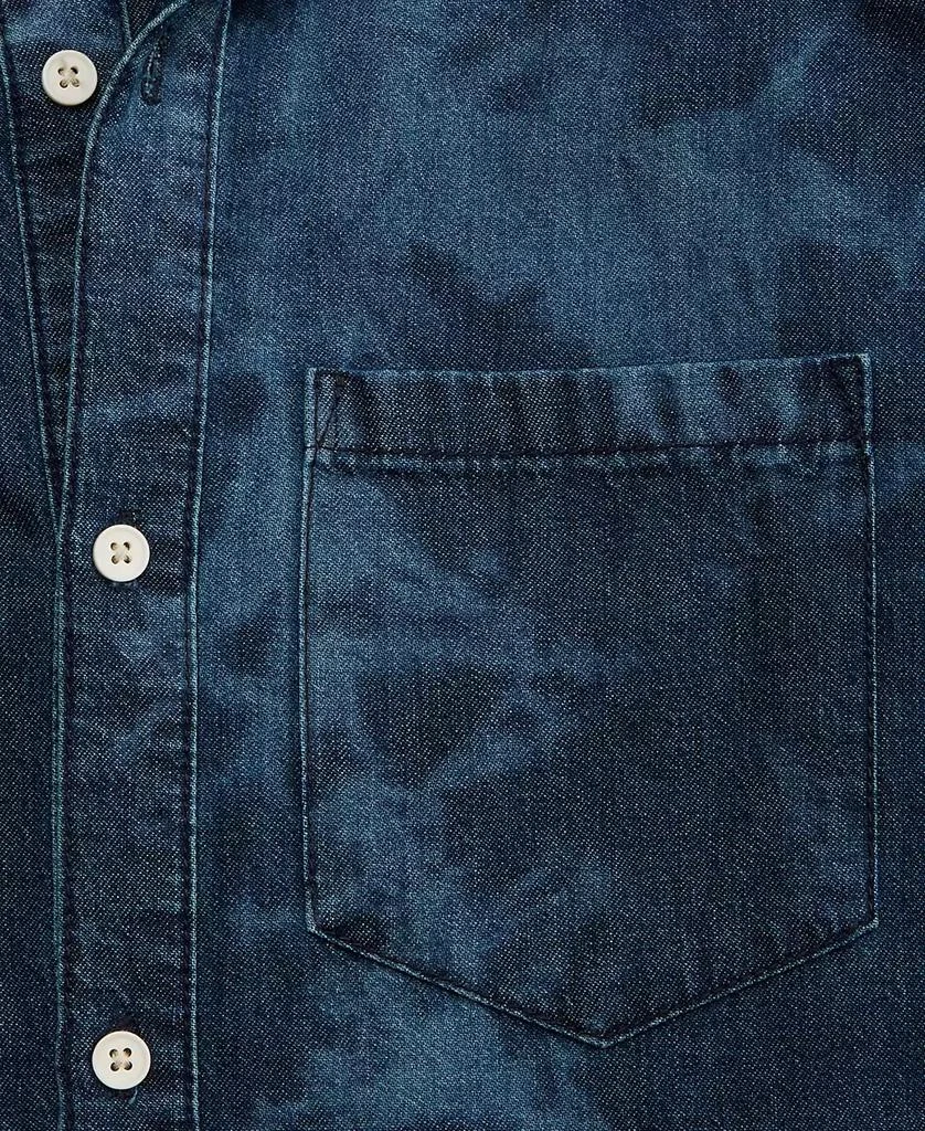 Mode of One Men's Relaxed-Fit Denim Shirt, Created for Macy's 5