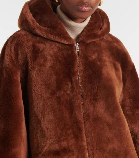 Yves Salomon Meteo shearling jacket 5