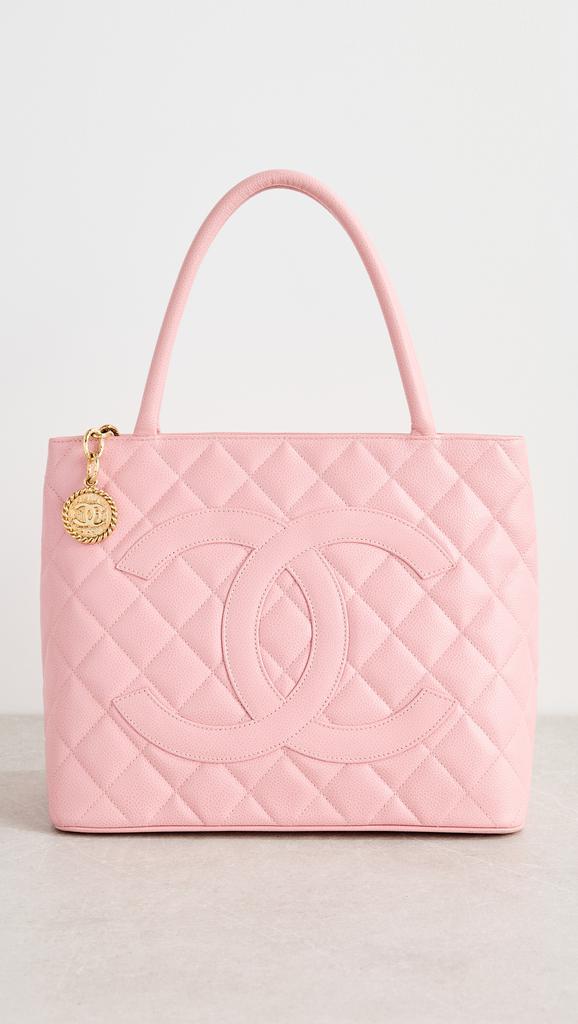 Shopbop Archive Chanel Medallion Tote Bag, Quilted Caviar