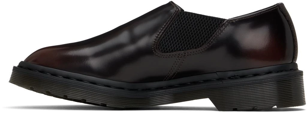 Dr. Martens Black & Red Louis Arcadia Leather Slip-on Loafers 3
