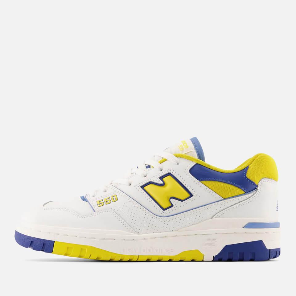 undefined NEW BALANCE MEN’S 550 LEATHER TRAINERS