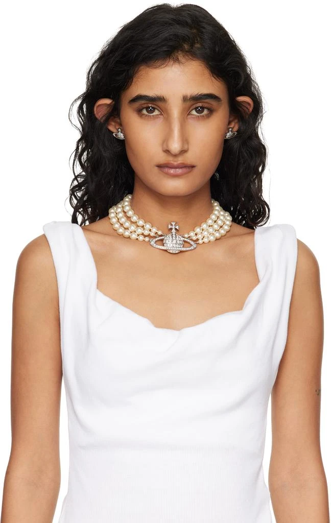 Vivienne Westwood Mini Bas Relief Earrings 3