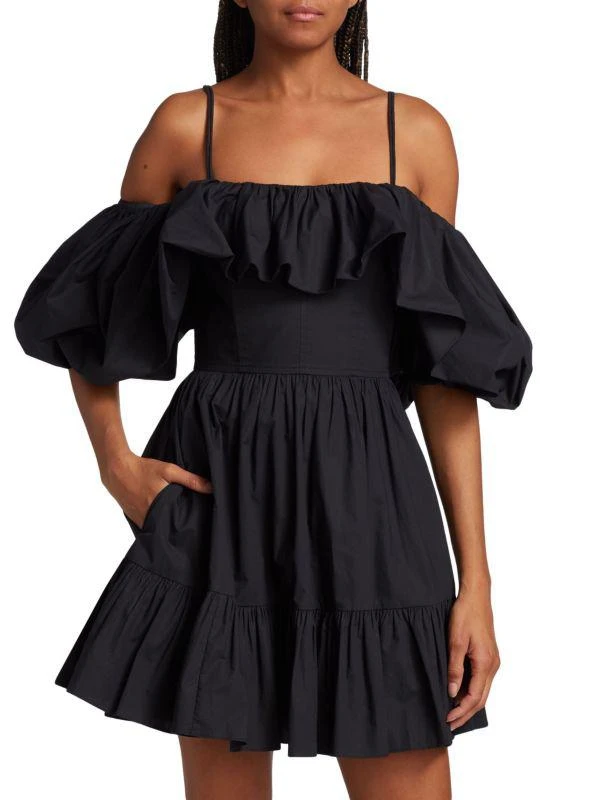 Ulla Johnson Lila Puff Sleeve Mini Dress 1