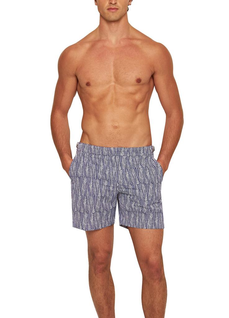 ORLEBAR BROWN Bulldog Fern Mid-Length Swim Shorts