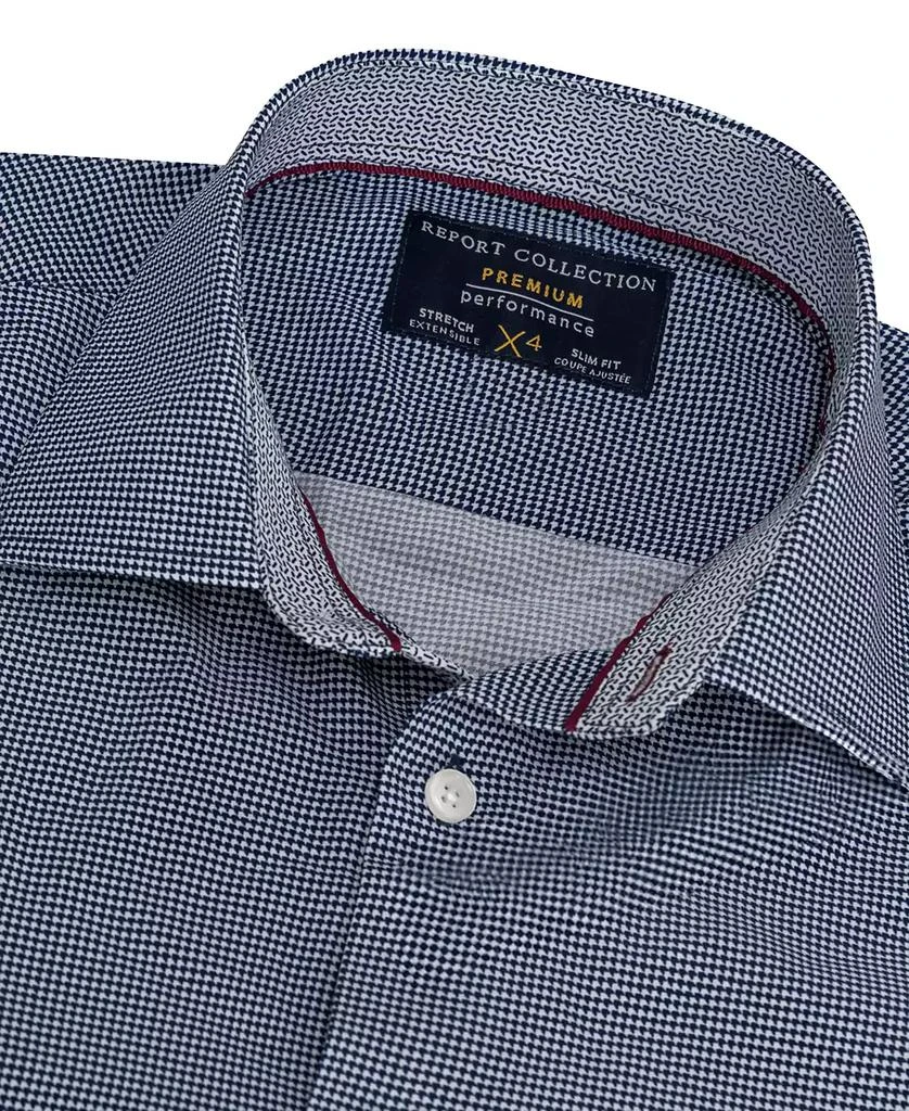 Report Men's Slim-Fit Check-Print Shirt 4