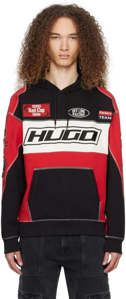 Hugo Boss Black & Red Racing Hoodie 1
