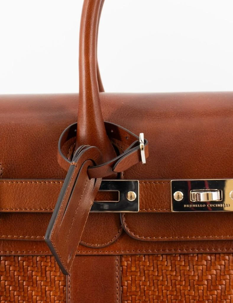 Brunello Cucinelli Brunello Cucinelli Braided Country Bag 5