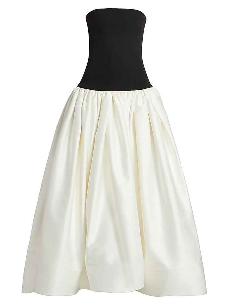 BRONX AND BANCO Arlo Strapless Gown