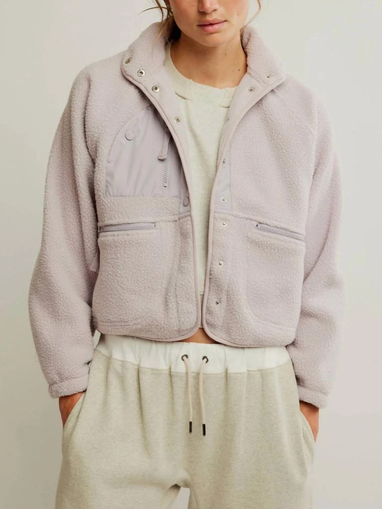 Free People Hit The Slopes Jacket In Oyster 2