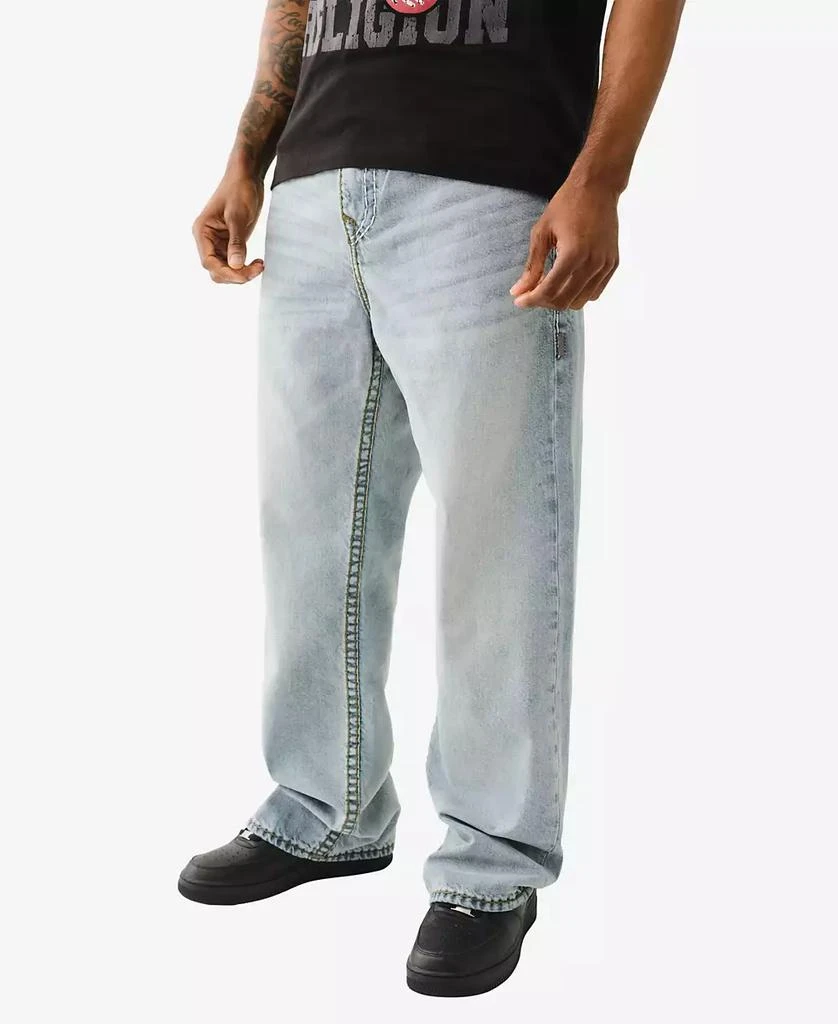 True Religion Men's Vinny Super T Quad Baggy Jeans 3