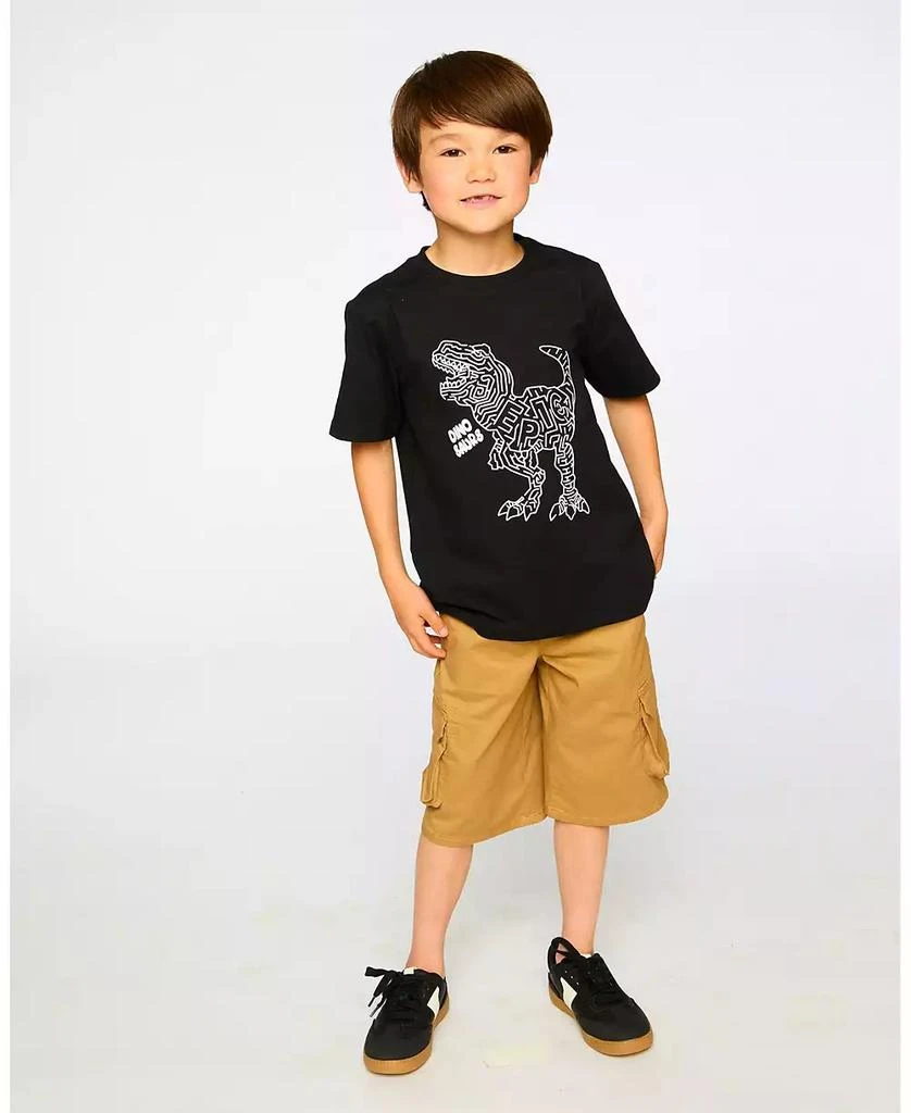 Deux par Deux Baby Boys Stretch Twill Cargo Bermuda Shorts 3