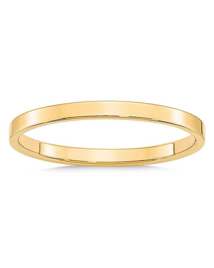 Bloomingdale
s Men
s 2mm Lightweight Flat Band in 14K Yellow Gold