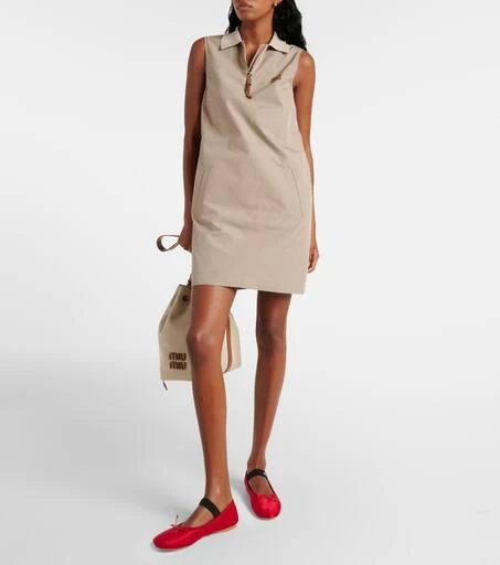 Miu Miu Satin ballet flats 2