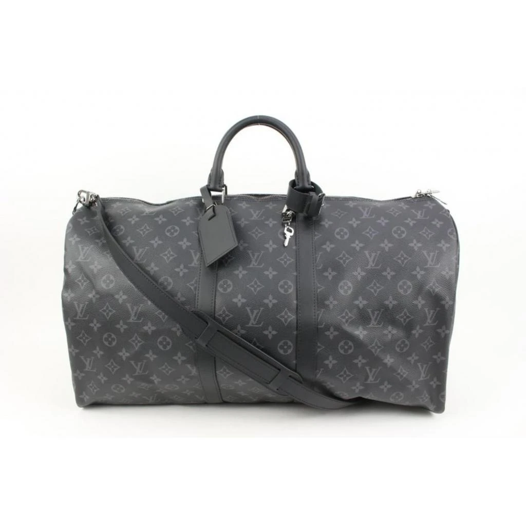 Louis Vuitton Louis Vuitton Keepall leather travel bag 1