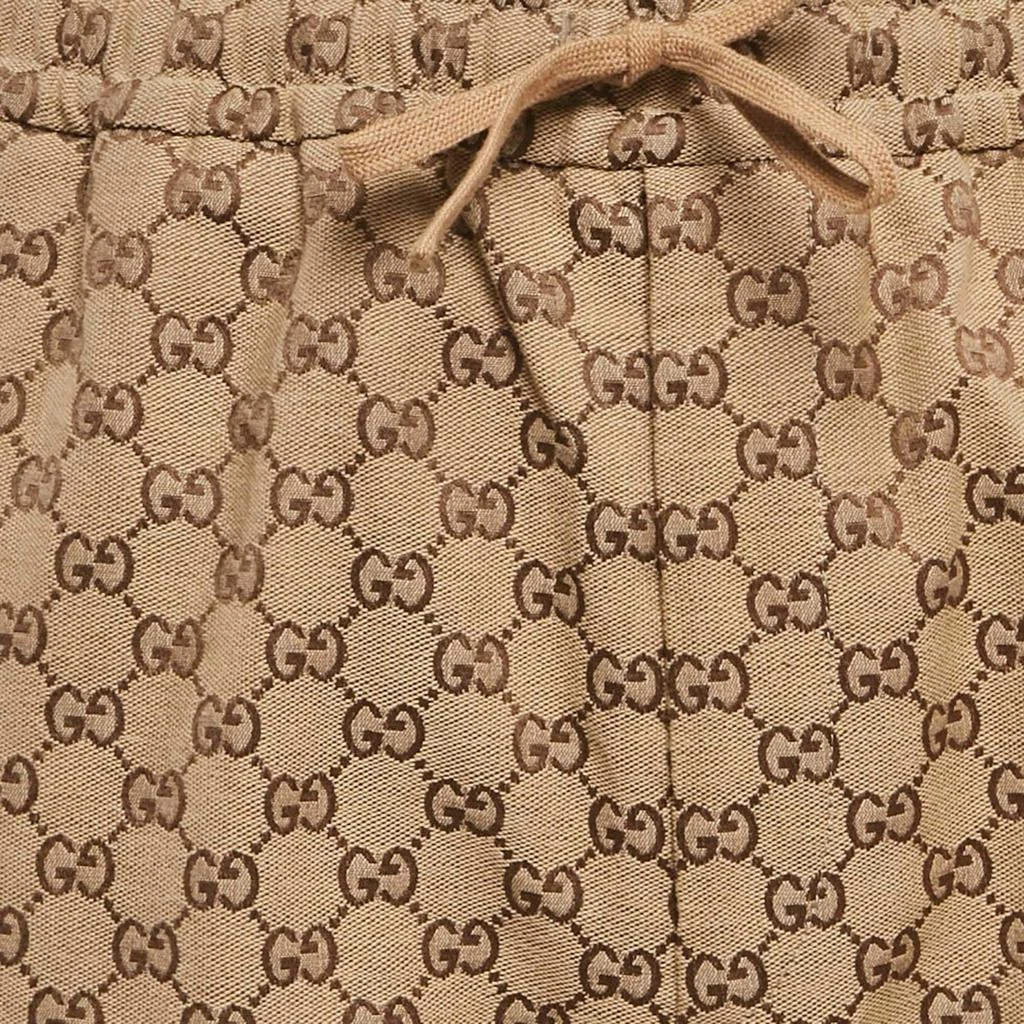 Gucci Gucci Brown GG Jacquard Canvas Track Pants M 3